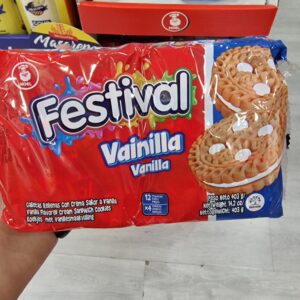 Galletas festival Vainilla pack 12unid