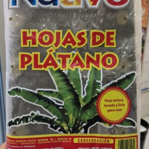 Hojas de Plátanos NATIVO 500GR